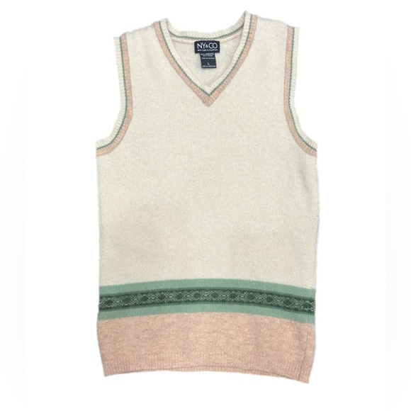 New York & Company Lambswool Sweater Vest - Picture 1 of 3